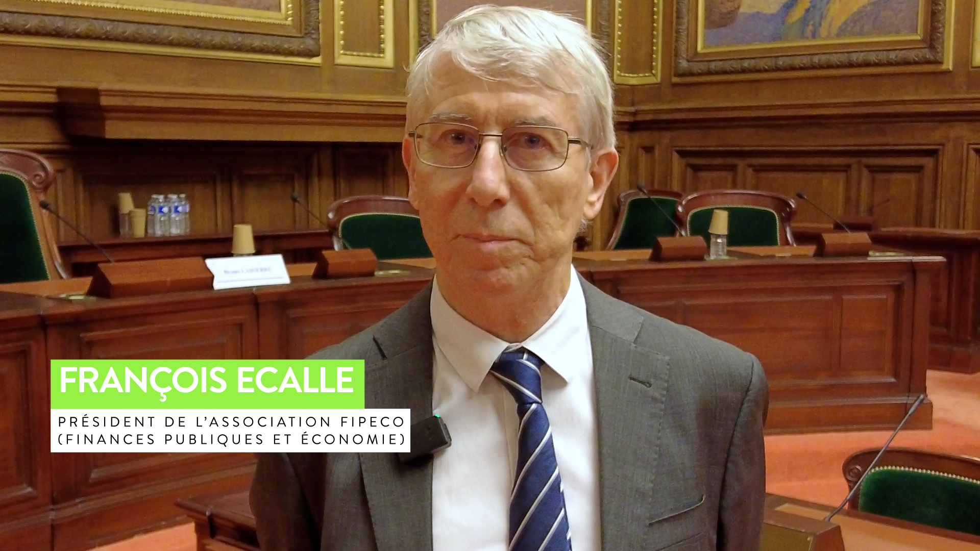 François Ecalle, président de l’association FIPECO (Finances publiques et économie)