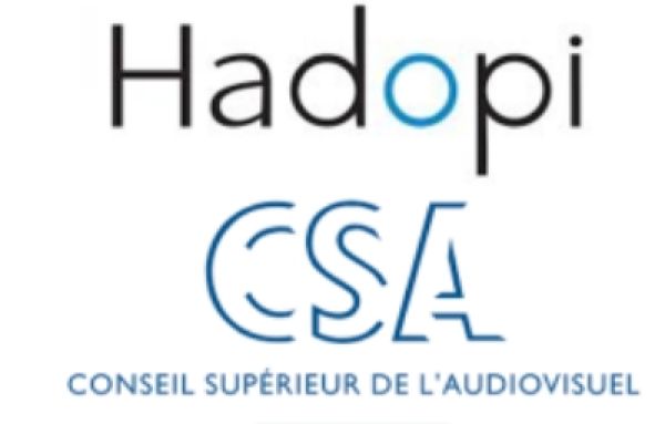 Logos Hadopi & CSA