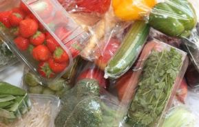 fruits/légumes emballés