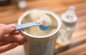 Photographie de lait infantile