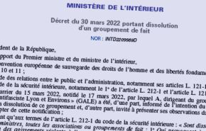 Décret de dissolution